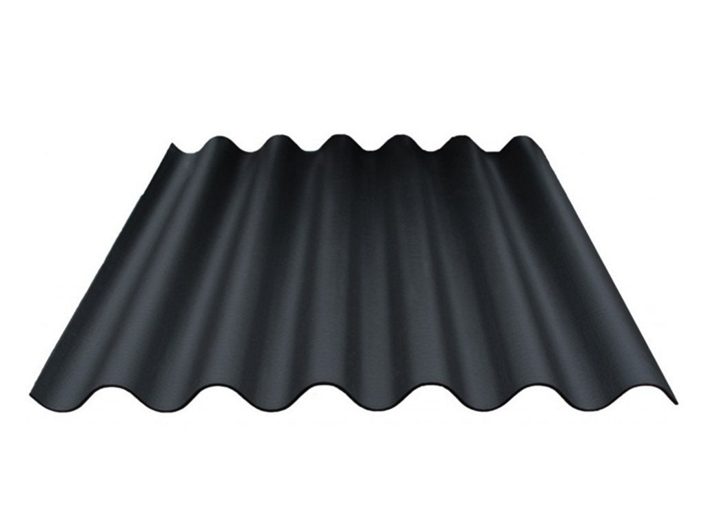 Humanit golfplaat, 51/177, Zwart, Overige materialen, Zwart, Nieuw, 15 m² of meer