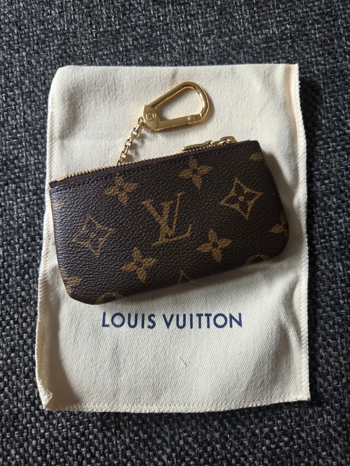 Louis Vuitton Sleuteletui Monogram Canvas, Ophalen of Verzenden, Nieuw, Bruin, Overige typen
