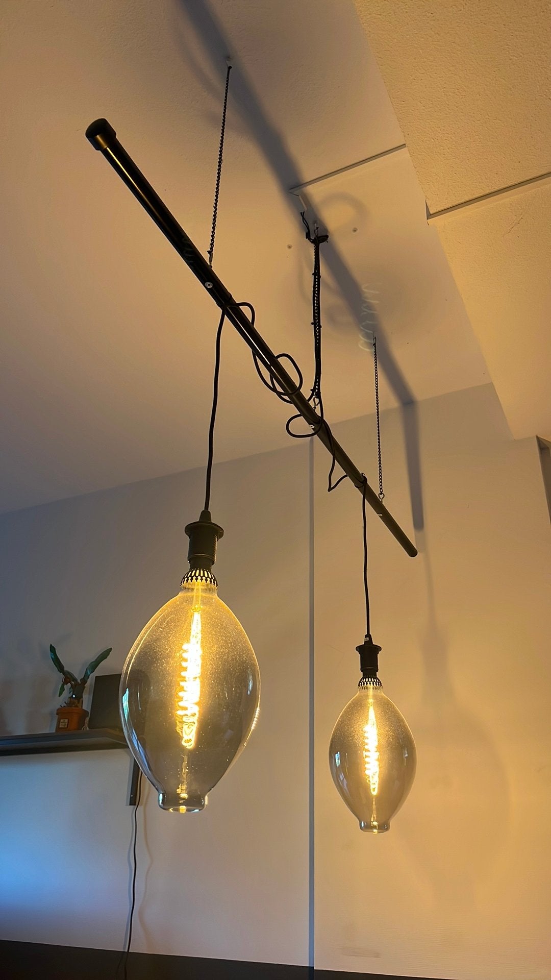 Lampen met lampstok, Ophalen, Zo goed als nieuw