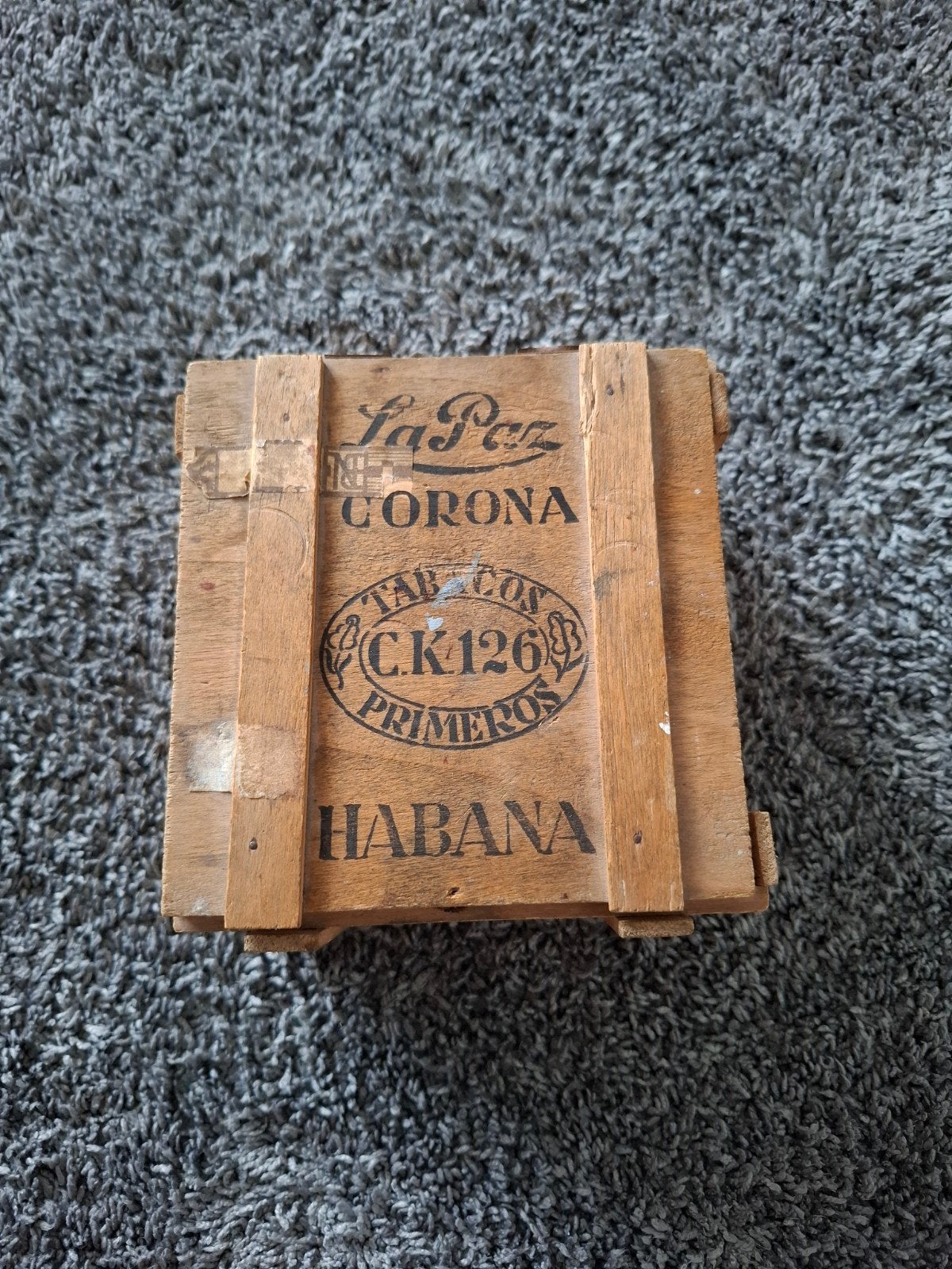 Vintage La Paz Corona Habana Sigarenkistje 1929, Ophalen of Verzenden