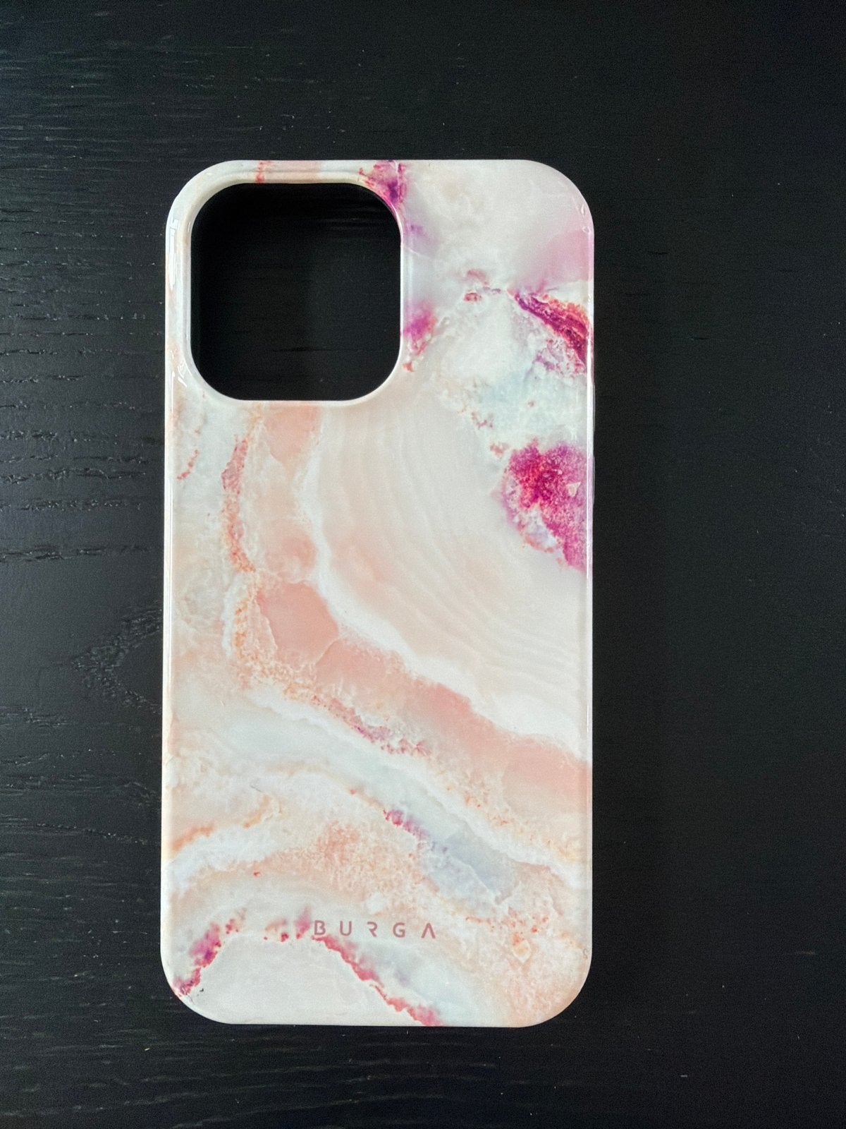 Burga telefoonhoesje voor iPhone 14 Pro Max - Marmer design, Kunststof, IPhone 14 Pro Max, Nieuw, Hoesje of Tasje