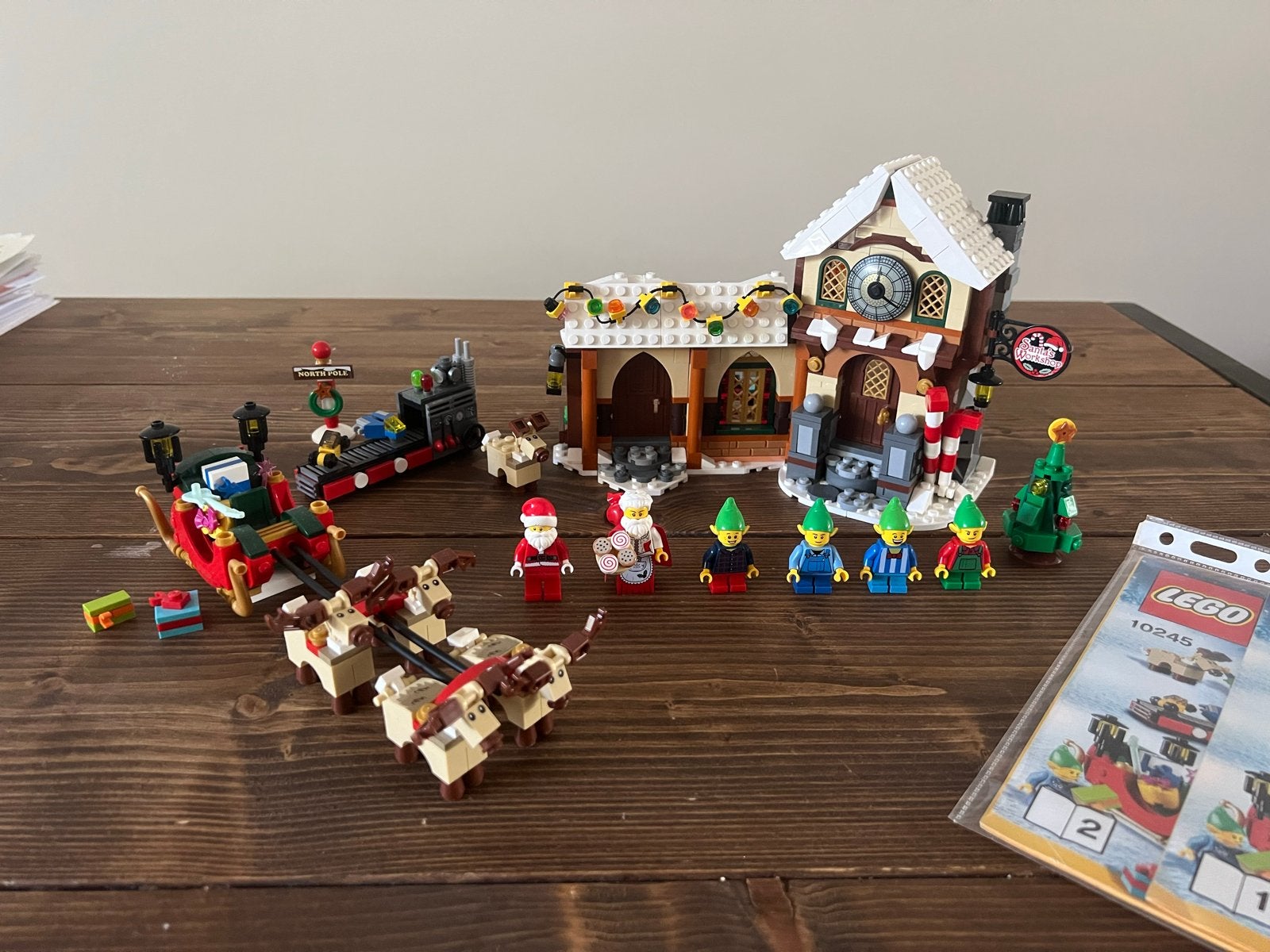Lego Creator Expert 10245 - De Werkplaats van de Kerstman, Kinderen en Baby's, Speelgoed | Duplo en Lego, Lego, Ophalen of Verzenden