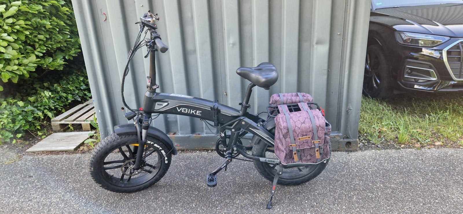 VBIKE RD8 Opvouwbare E-bike, Zo goed als nieuw, Minder dan 47 cm, 50 km per accu of meer, Ophalen