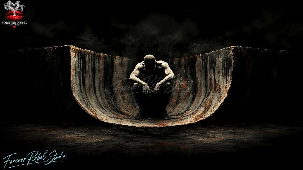 Exit, Verzenden, Foreverrebelstudio@pm.me, 75 tot 100 cm, Foto of Poster