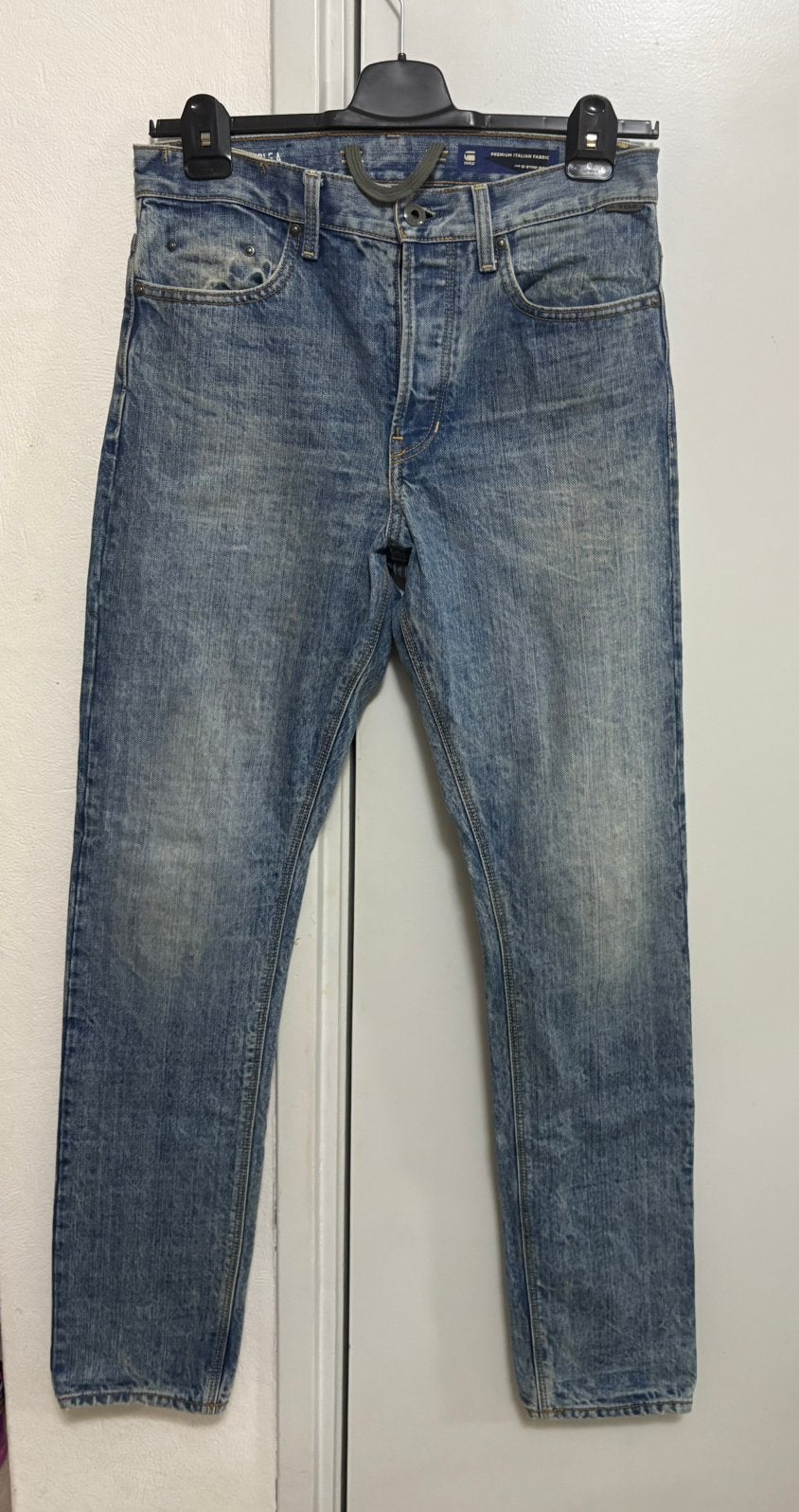 Heren jeans merk G.STAR, Kleding | Heren, Ophalen of Verzenden, Zo goed als nieuw, Blauw, W32 (confectie 46) of kleiner