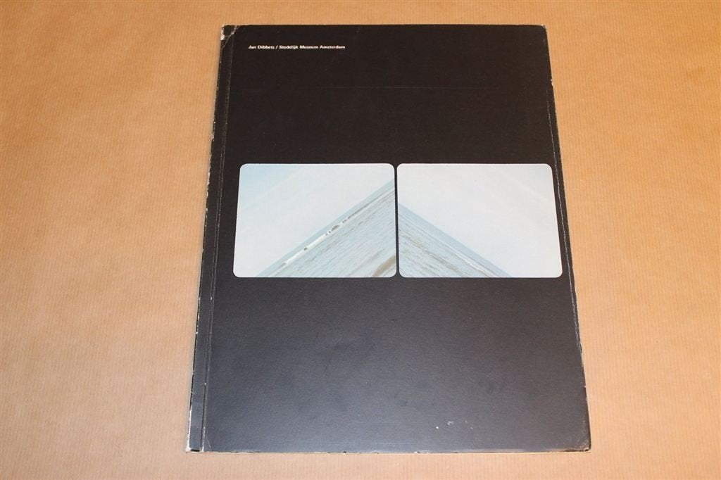 Jan Dibbets — Catalogus Stedelijk Museum [1972], Ophalen of Verzenden, Gelezen