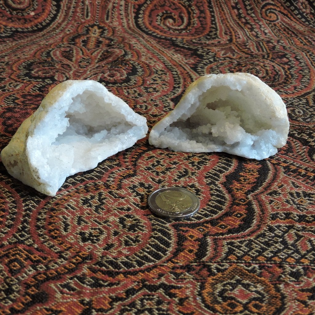 Mineraal quartz geode, Ophalen of Verzenden, Mineraal