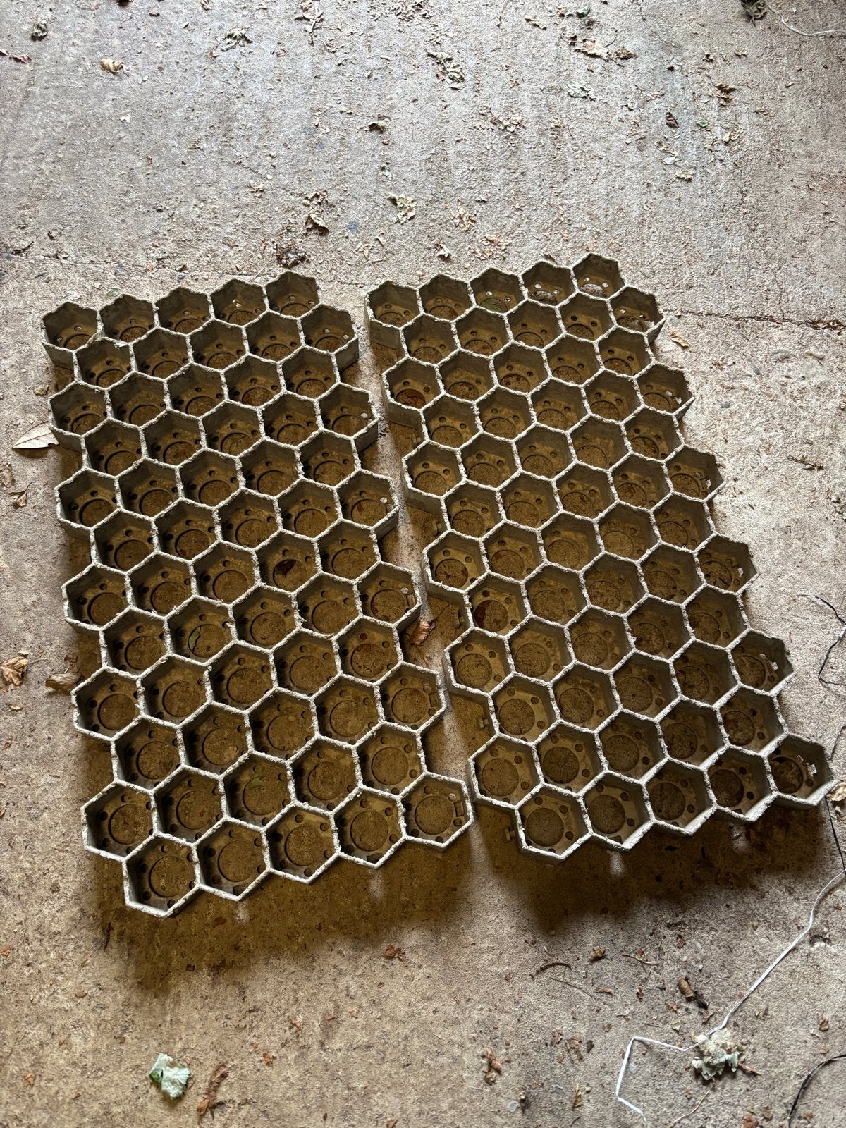 Grind split mat 60x30, Tuin en Terras, Ophalen, Gebruikt, Overige typen