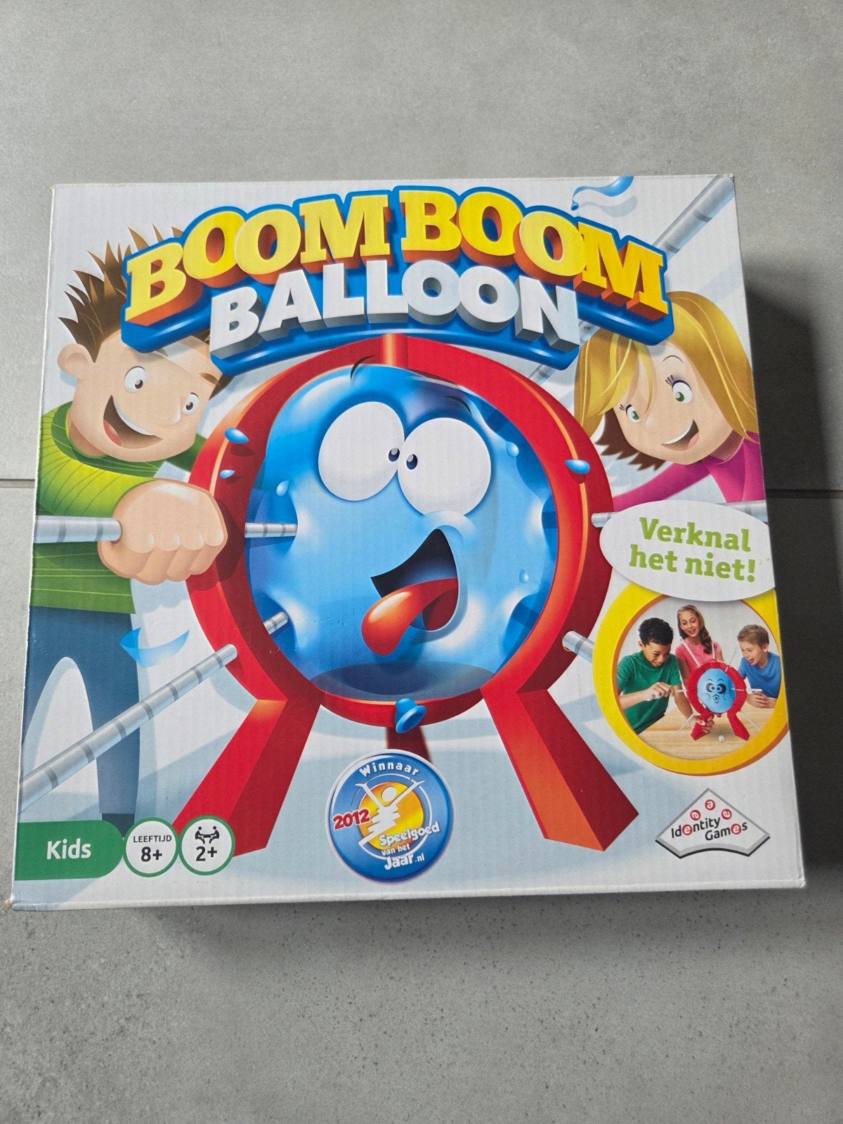 Spel boomboom balloon, Drie of vier spelers, Ophalen of Verzenden, Zo goed als nieuw