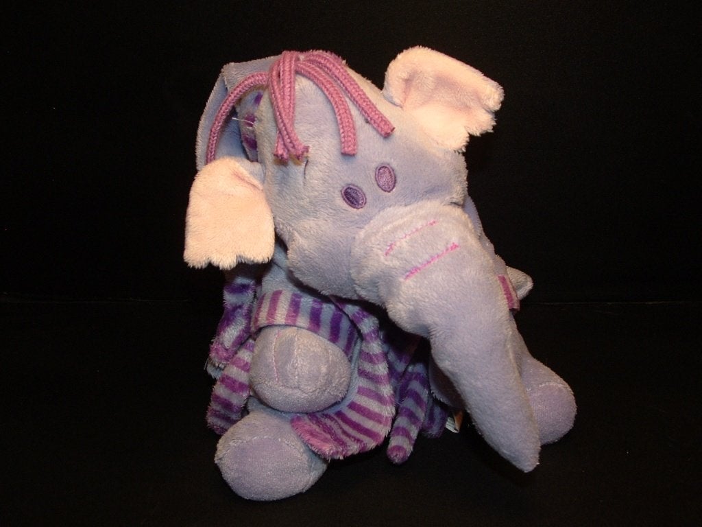 NICOTOY DISNEY OLIFANT LOLLIFANT LUMPY VELOURS LILA ME, Ophalen of Verzenden, Nieuw, Overige typen