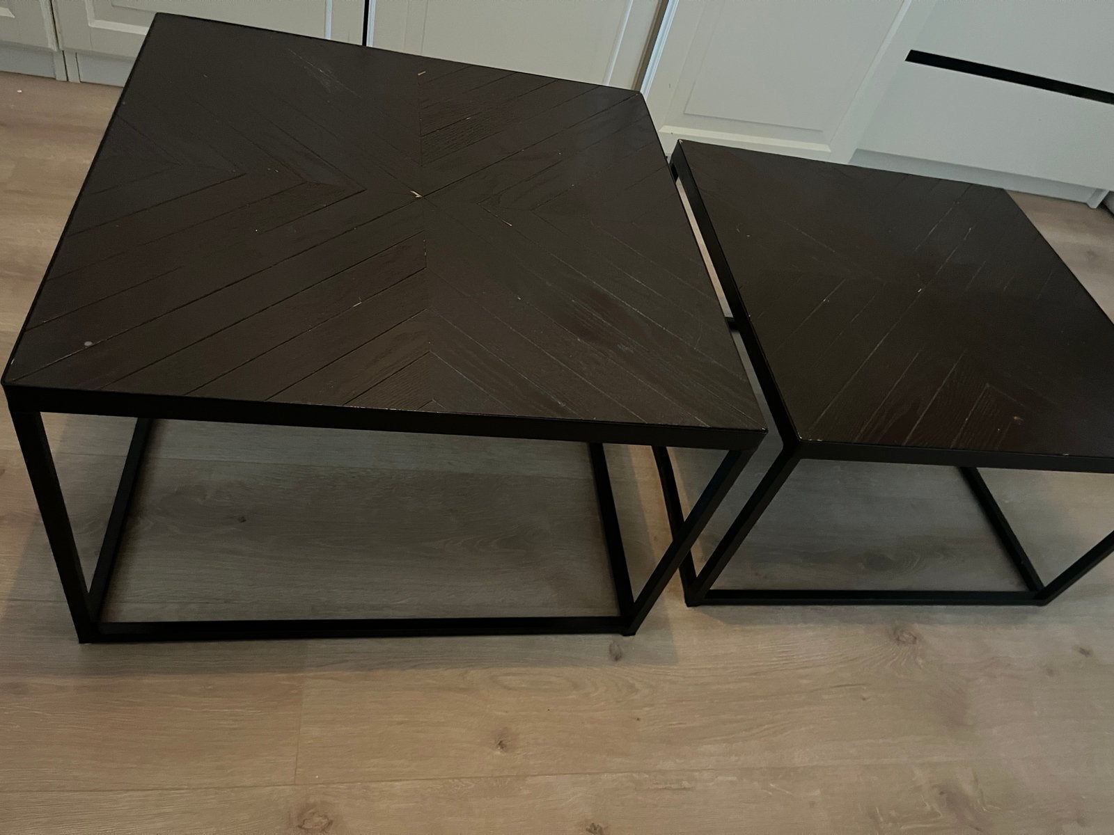 Salon tafels woood, Ophalen, Gebruikt, Rond, 50 tot 100 cm