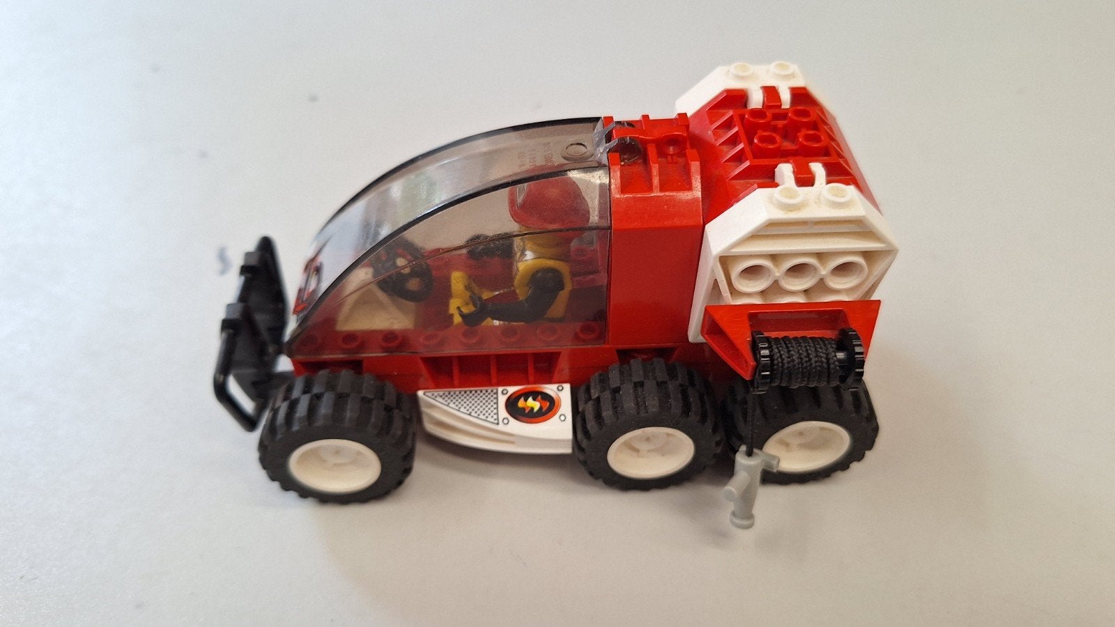 Lego 4605 - Red Beast - Compleet met minifiguur, Gebruikt, Overige thema's, Lego, Ophalen of Verzenden