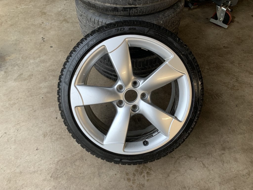 1X 18 inch Audi ROTOR velg 8P0601025CT, Niet ingevuld, 18 inch, Banden en Velgen, Niet ingevuld