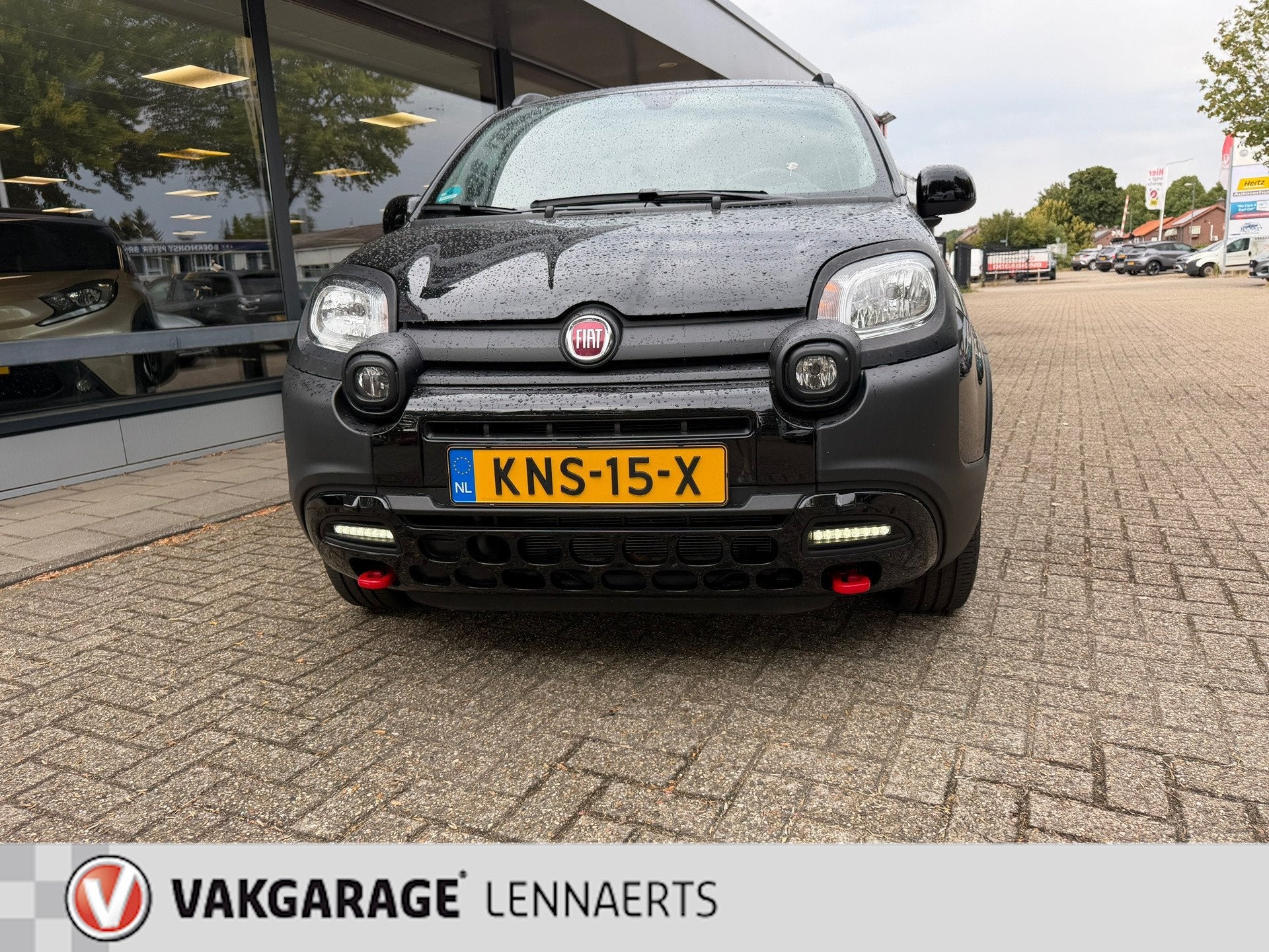 Fiat PANDA 1.0 Hybrid Cross, Rijklaarprijs / 12 mnd Bovag ga, Auto's, Stof, Gebruikt, Panda, 4 stoelen