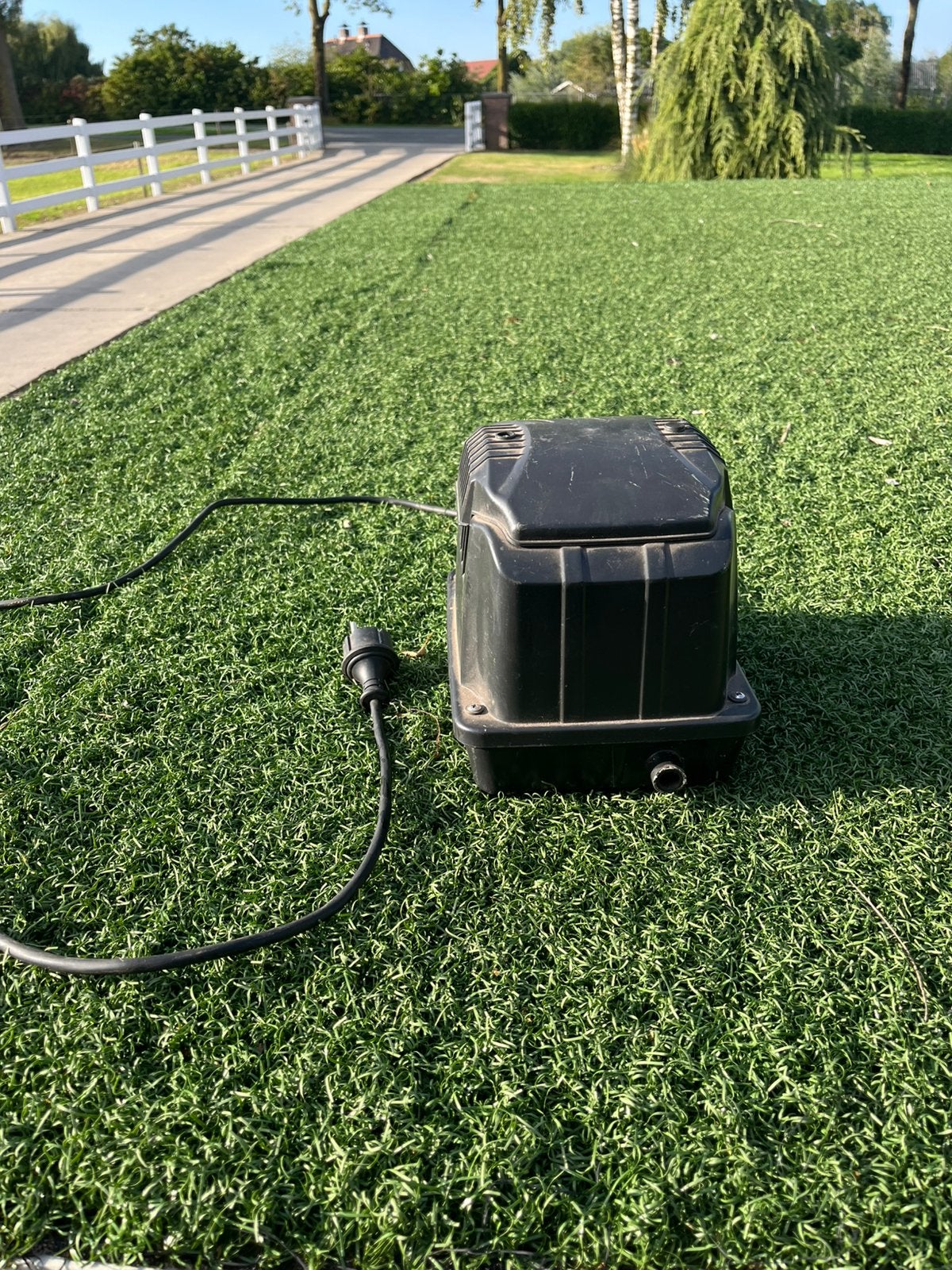 Lucht pomp, Tuin en Terras, Ophalen of Verzenden, Zo goed als nieuw, Vijverpomp