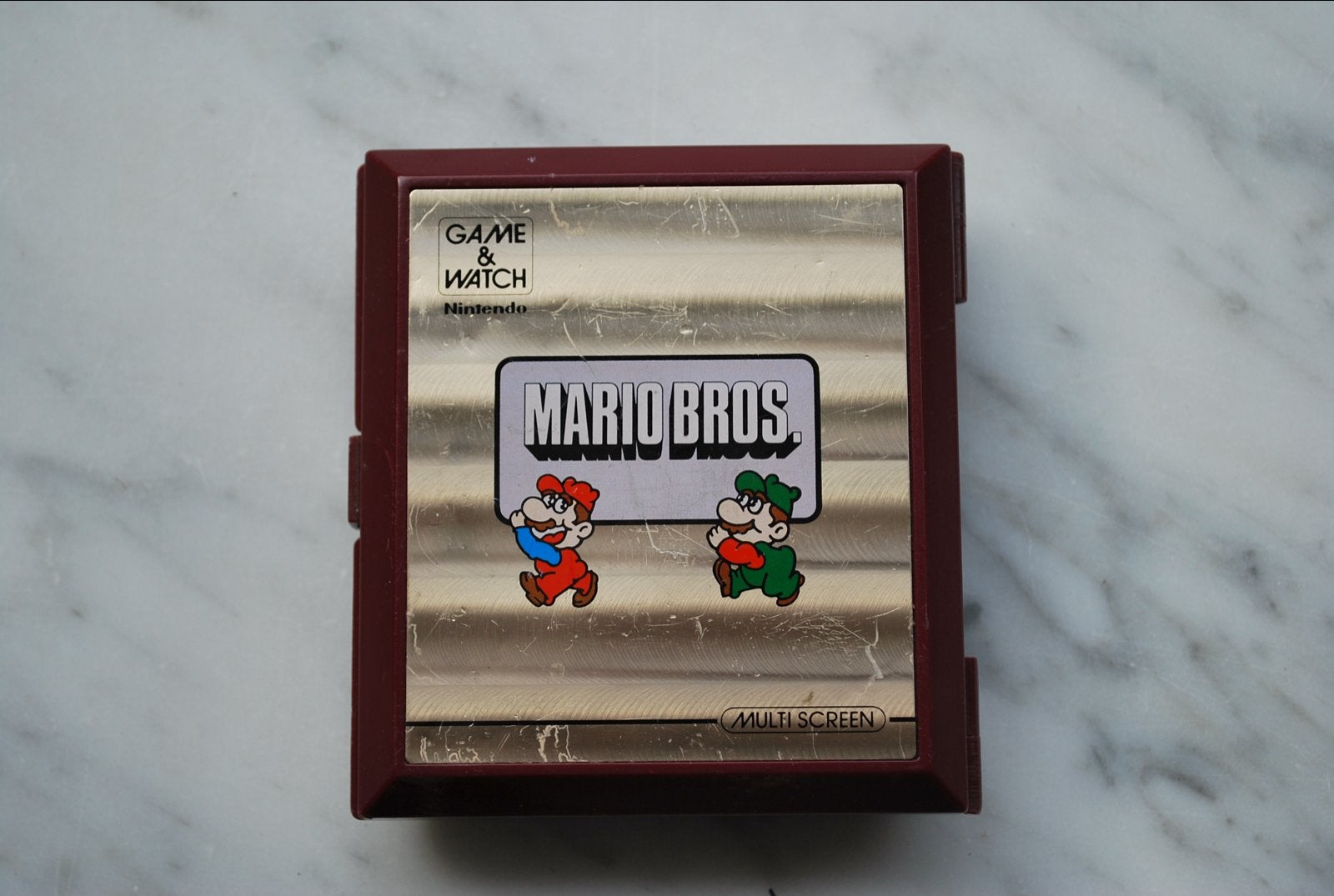 Nintendo Game & Watch Mario Bros. (1983) uit Japan, Ophalen of Verzenden, Nintendo, Gebruikt