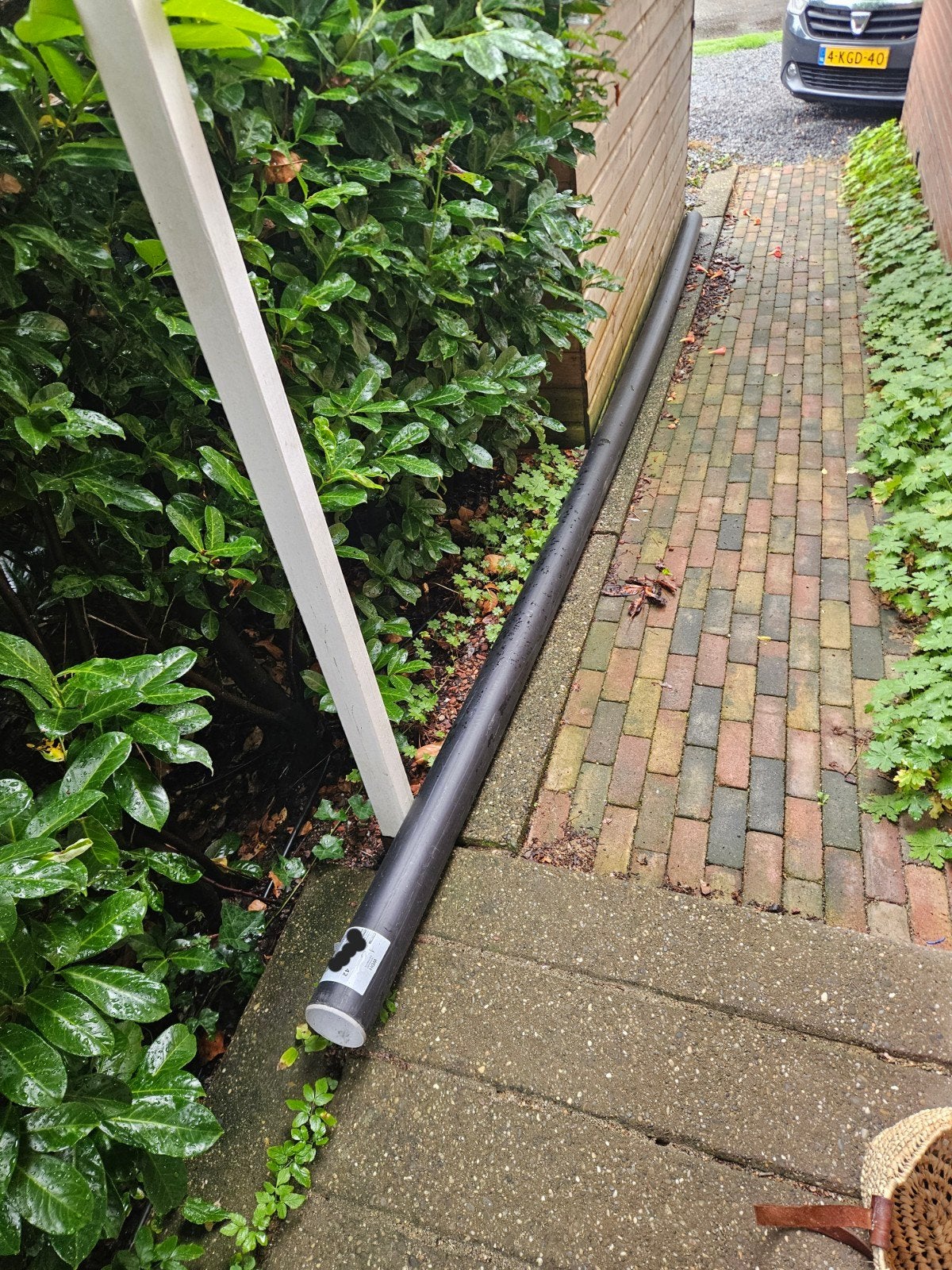 PP buis zwart 110 mm lengte 5 meter, Ophalen, Nieuw, Minder dan 2 meter, 80 mm of meer