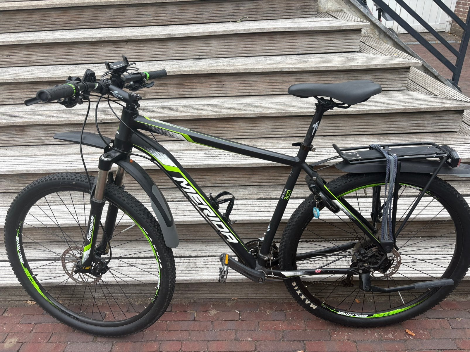 Mtb merida big nine 300, Fietsen en Brommers, Fietsen | Mountainbikes en ATB, Ophalen, Gebruikt, Hardtail, Heren
