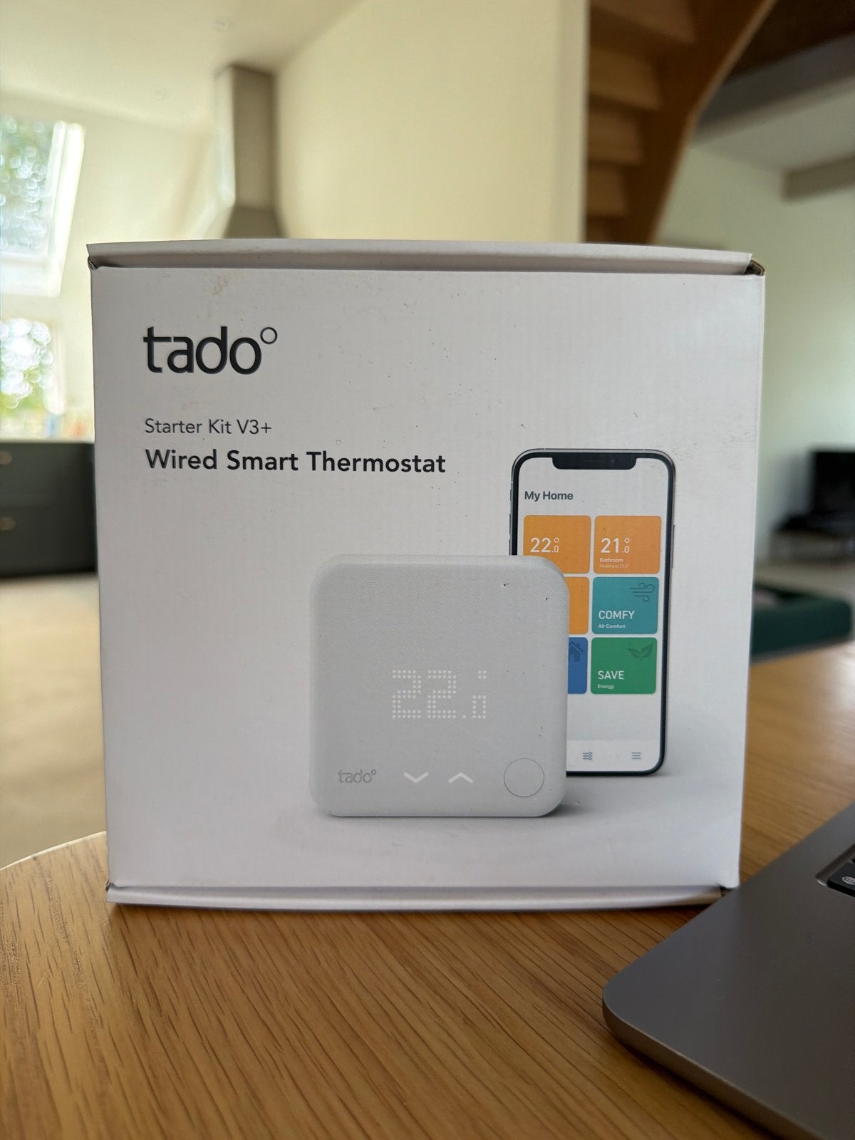 Tado Starter Kit V3+ Bedrade Slimme Thermostaat, Doe-het-zelf en Verbouw, Ophalen of Verzenden, Slimme thermostaat, Nieuw