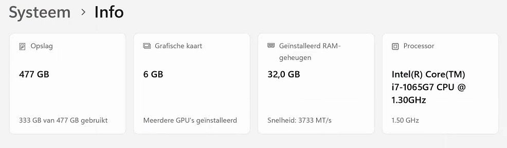 Surface Book 3, Gebruikt, 13 inch, Minder dan 2 Ghz, Intel® Core™ i7 