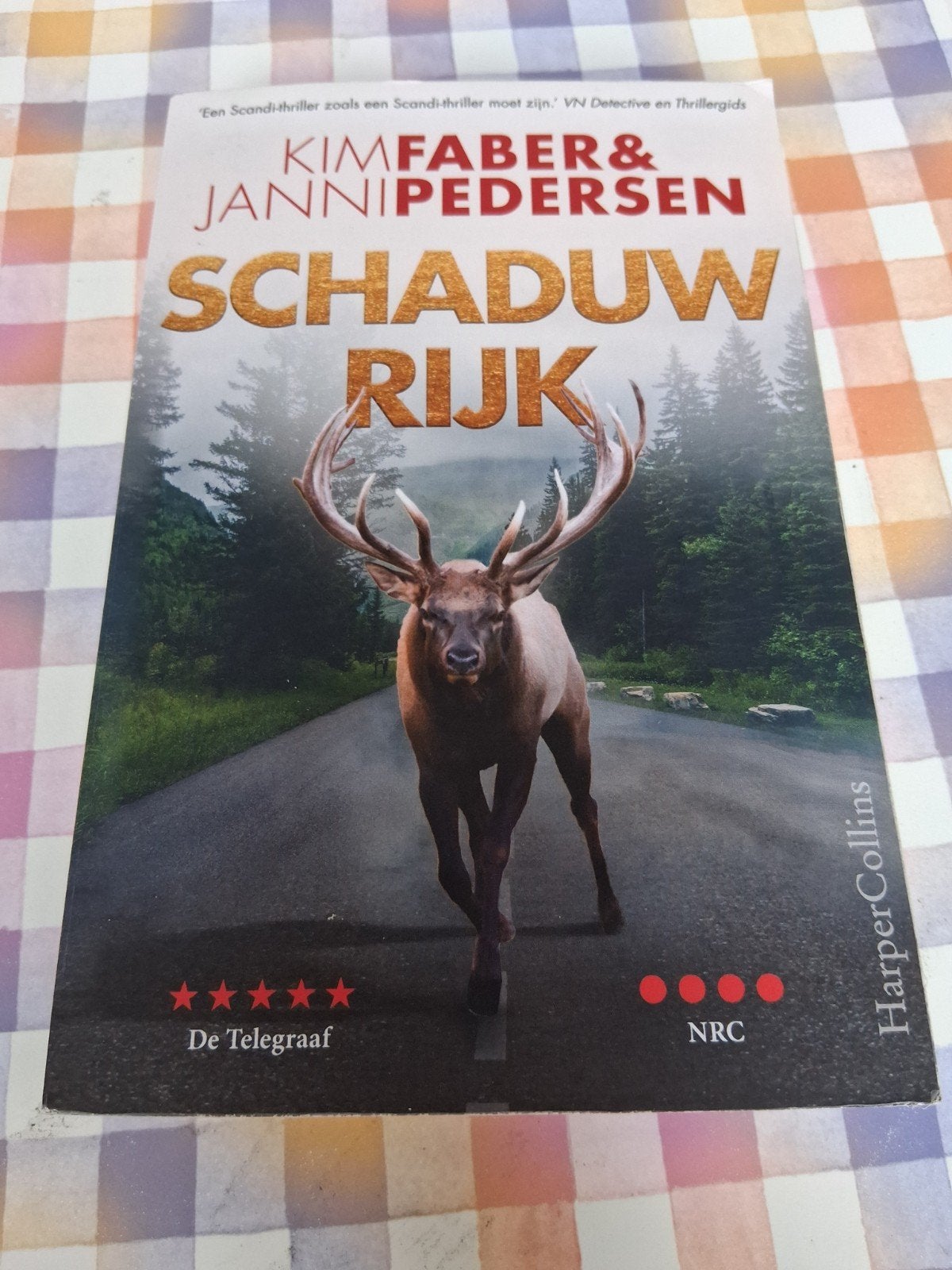 boek kim faber & janni pedersen - schaduwijk, Ophalen of Verzenden, Gelezen