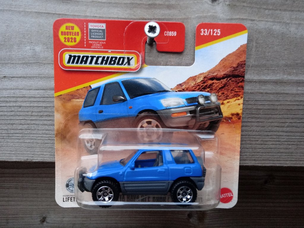 Toyota RAV4 Off Road '97 Matchbox, Ophalen, Nieuw, Auto