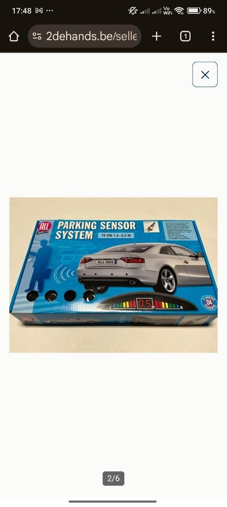 12 Volt auto parkeersensoren, Ophalen of Verzenden, Nieuw