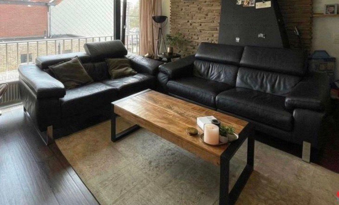leer relax zetel, Ophalen, Zo goed als nieuw, Leer
