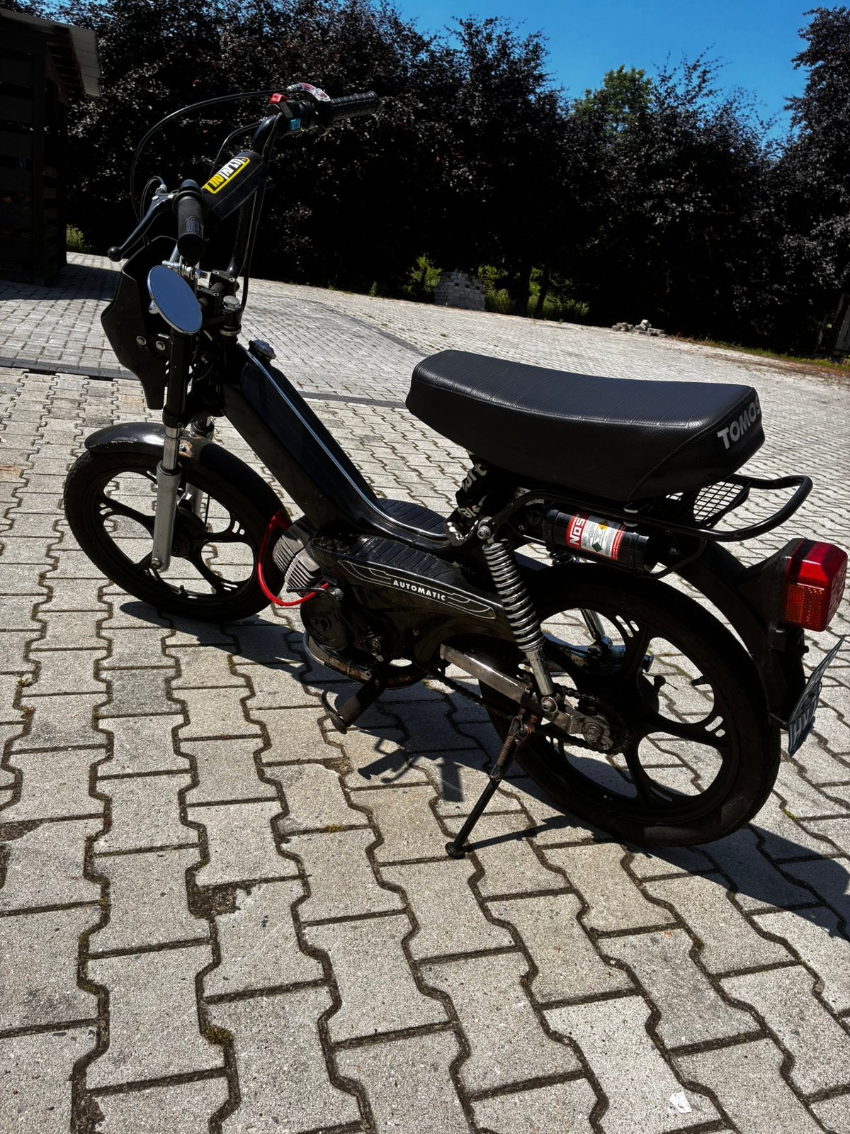 Nette Tomos blauw kenteken, Ophalen, Gebruikt, Tomos