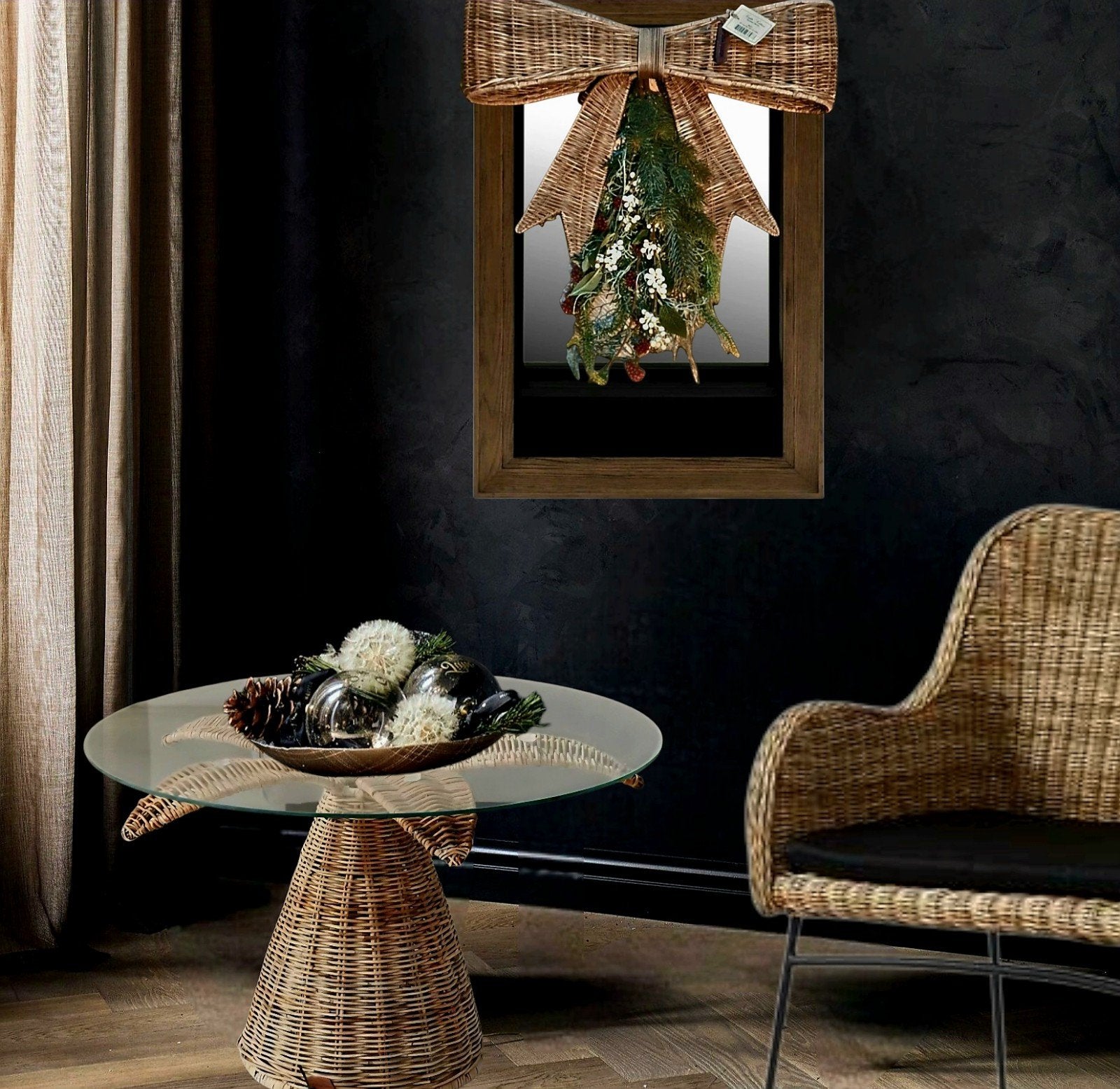 ** RIVIÈRA MAISON RR STRIK MET KERSTSTUK **, Ophalen of Verzenden