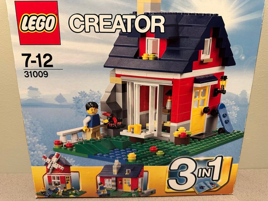 LEGO Creator 31009 Small Cottage 3-in-1, Kinderen en Baby's, Speelgoed | Duplo en Lego, Lego, Ophalen of Verzenden, Zo goed als nieuw
