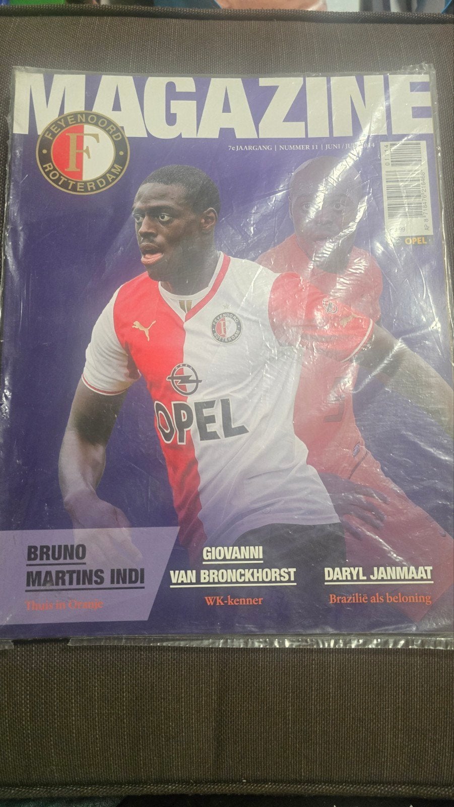 Feyenoord Magazine Juni/Juli 2014 - Martins Indi e.a., Ophalen of Verzenden, Zo goed als nieuw
