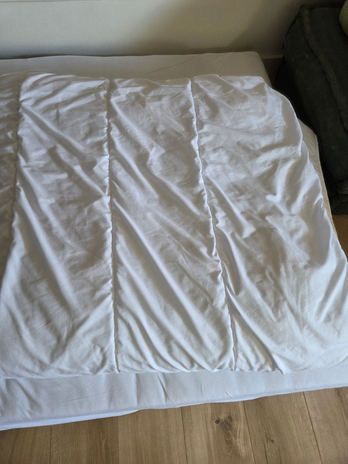 Hema 4-seizoenen dekbedovertrek 200x220 cm rPET, Ophalen of Verzenden, Zo goed als nieuw, Hema, Dekbedovertrek