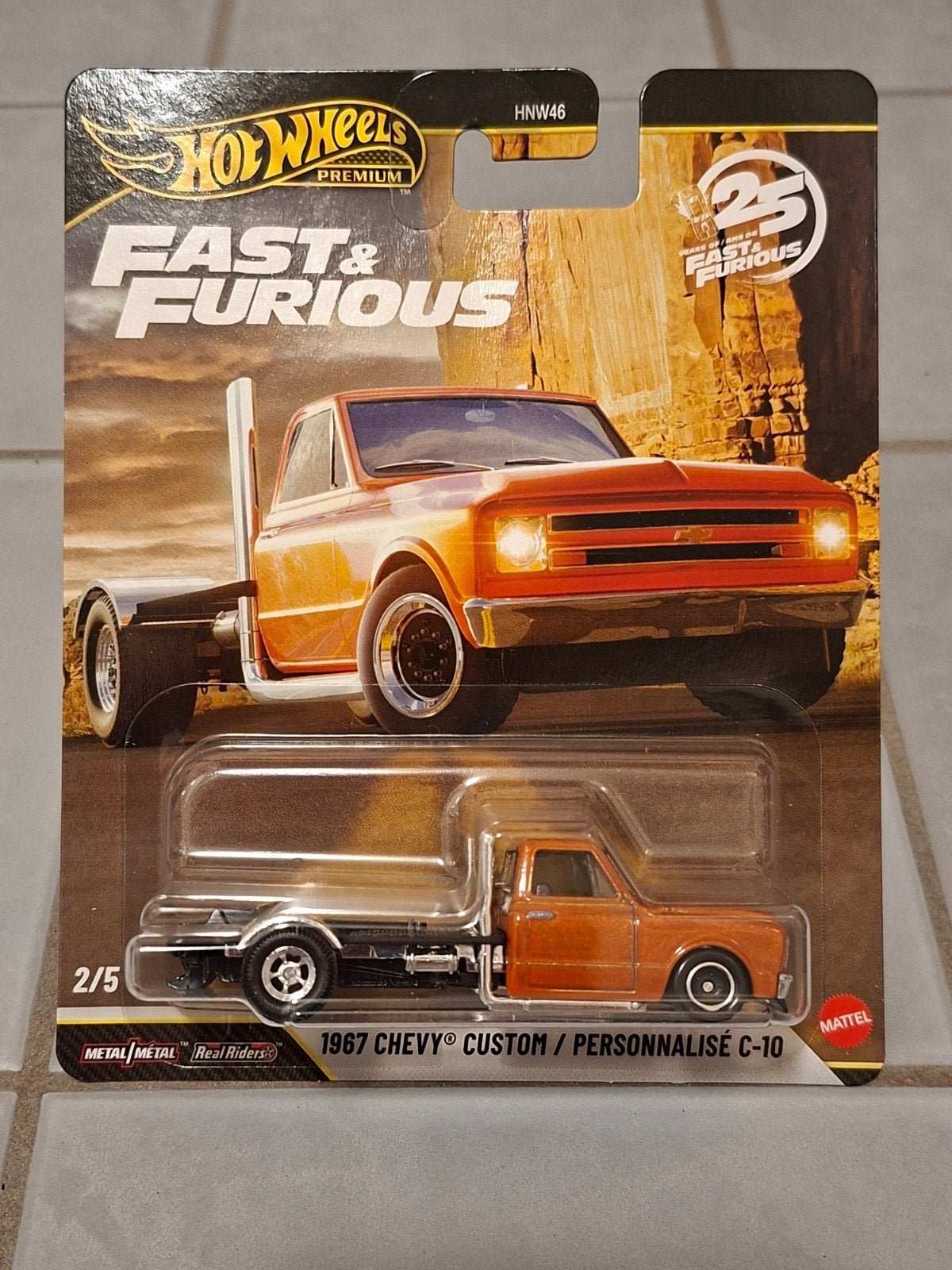 Hot Wheels Fast & Furious 1967 Chevy Custom C-10 HNW46, Ophalen of Verzenden, Nieuw, Overige typen