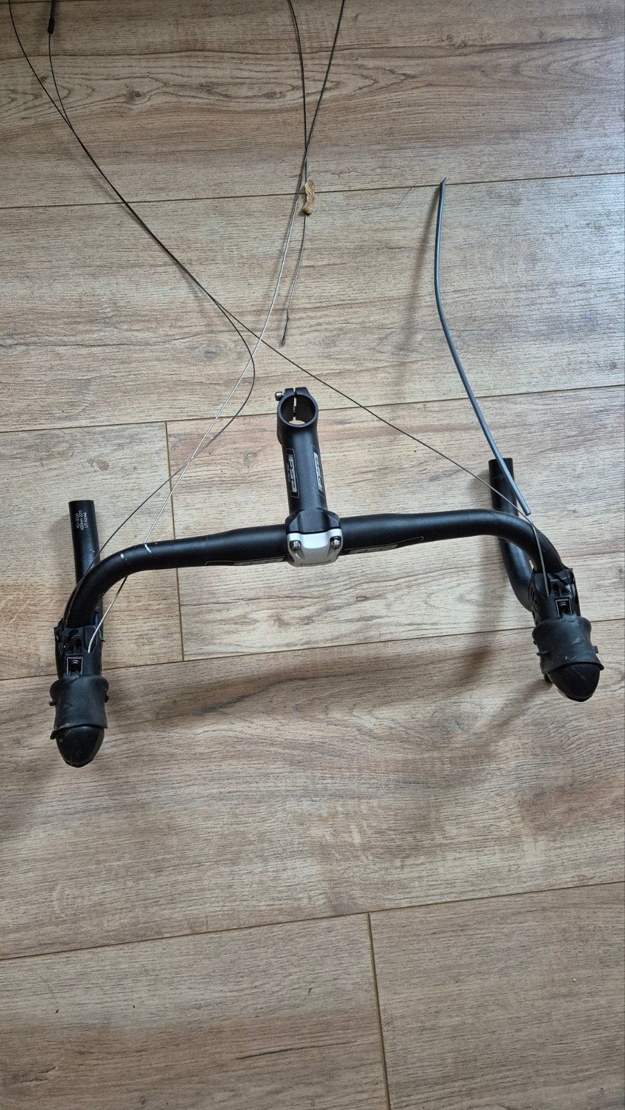 FSA Omega Compact Stuur met Shimano 105 Shifters, Gebruikt, FSA, Stuur, Ophalen of Verzenden