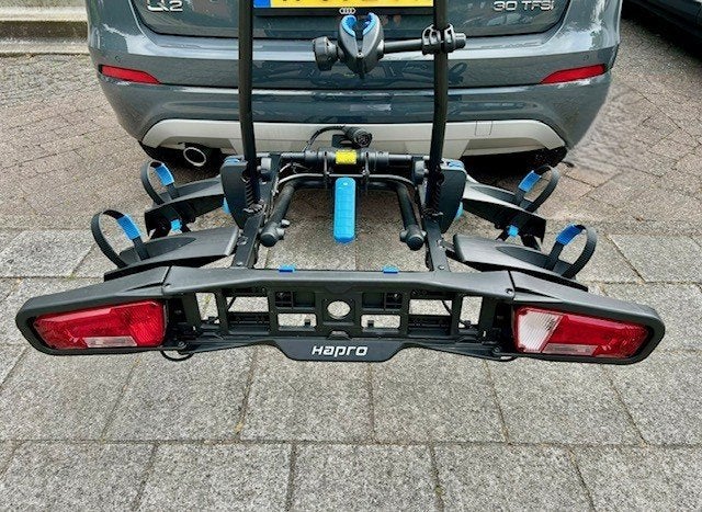 Hapro Atlas Premium II fietsendrager, Ophalen, Zo goed als nieuw, 2 fietsen, Trekhaakdrager