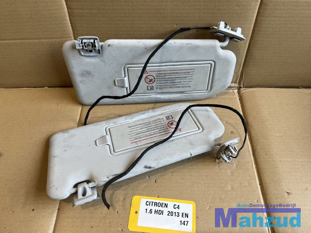 CITROEN C4 2 (NC) zonneklep links rechts 2009-2016, Auto-onderdelen, Info@fabrikant.eu, Citroën, Fabrikantstraat 1
1000 AA  Amsterdam, NL
