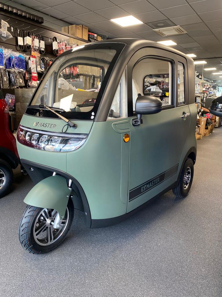 Rijbewijs vrij Citycar Brommobiel Esmaster Trigo 72V/60AH, Overige merken, Nieuw, Ophalen of Verzenden, 16 km/u of meer