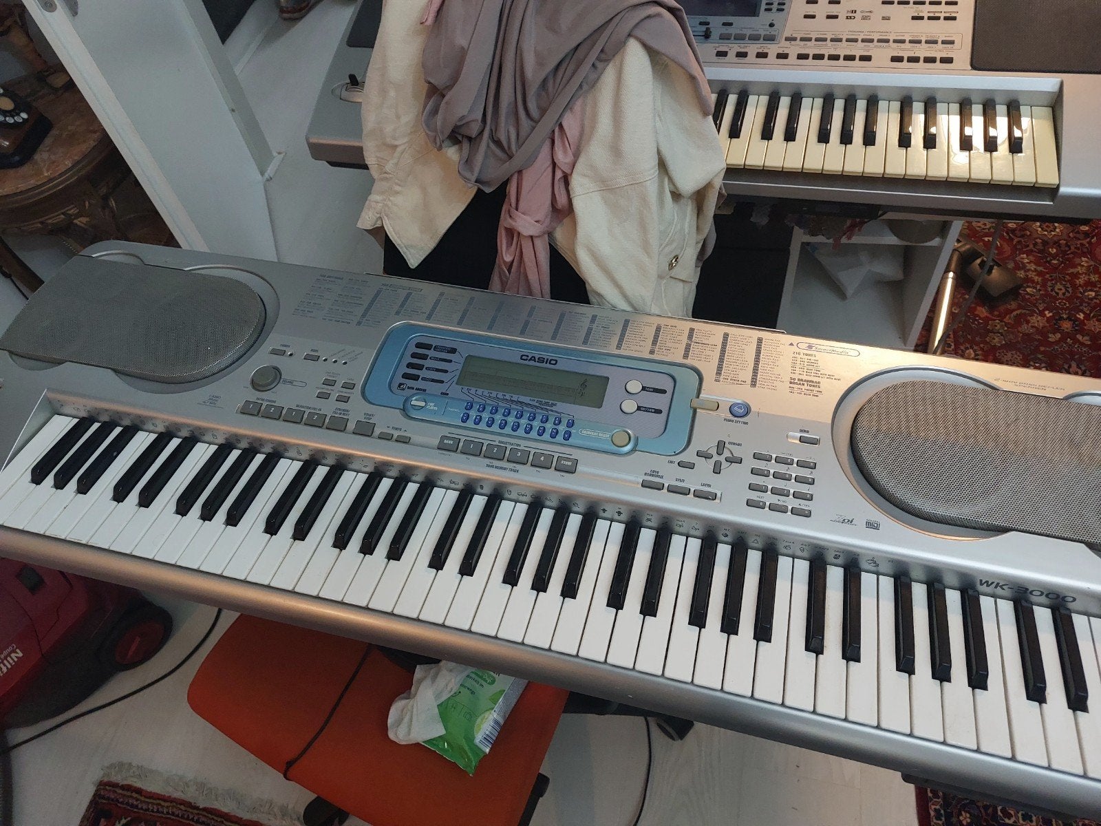 Casio WK 3000 keyboard, Ophalen of Verzenden, Zo goed als nieuw, 61 toetsen, Casio