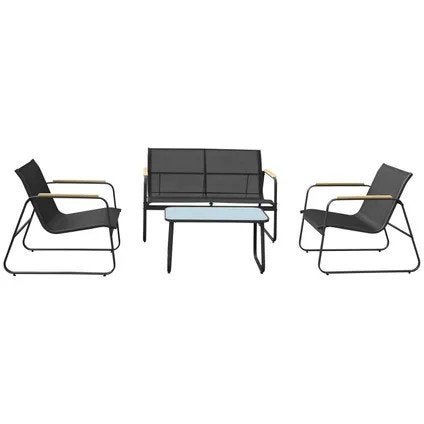 Gratis af te halen: Tuin loungeset in goede staat, Ophalen, Overige materialen, Gebruikt, Loungeset