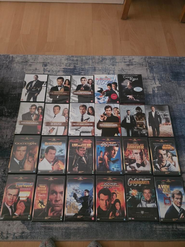 James Bond DVD collectie, Ophalen of Verzenden