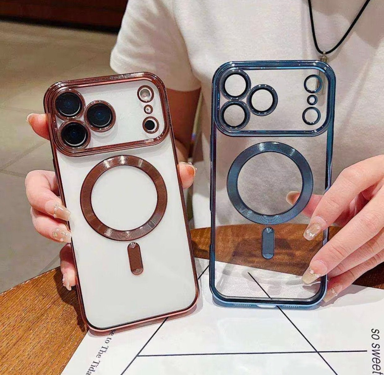 17 Luxe MagSafe iPhone Hoesje - Bescherming & Stijl, Telecommunicatie, Mobiele telefoons | Hoesjes en Frontjes | Apple iPhone