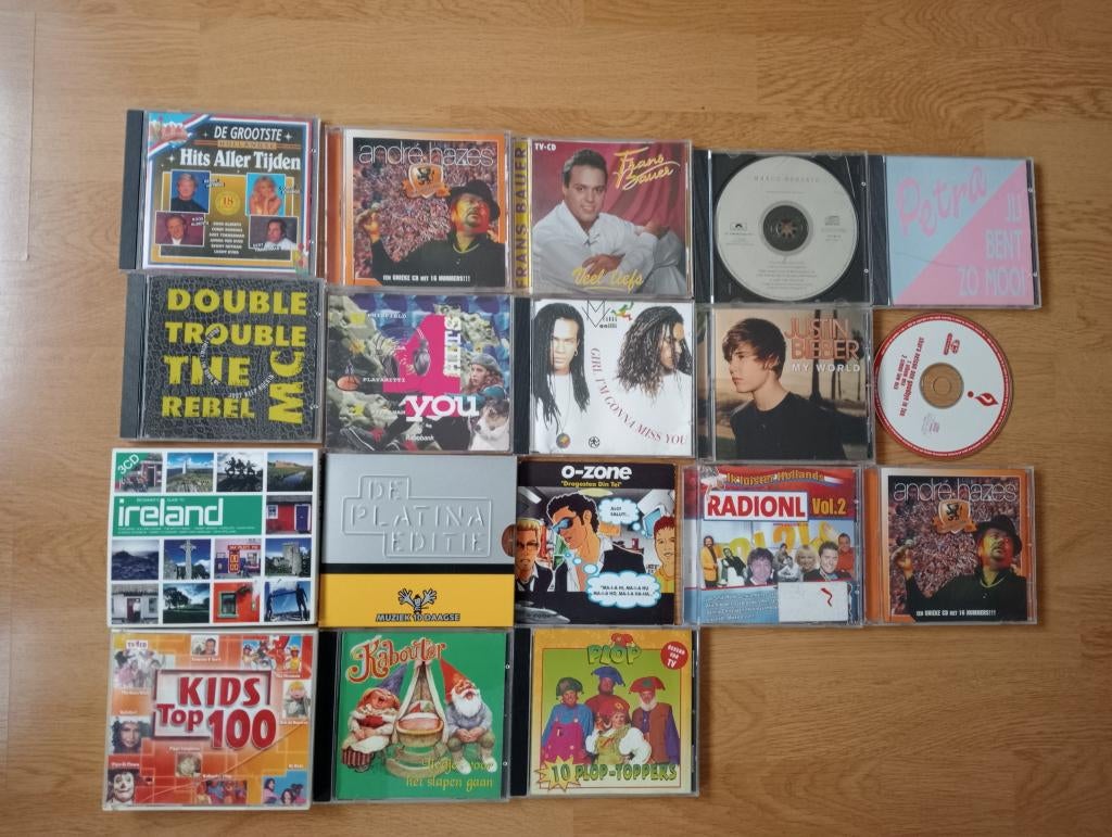 cd's: pop, nederlandstalig, kindercd's en irish folk music, Ophalen of Verzenden, Zo goed als nieuw