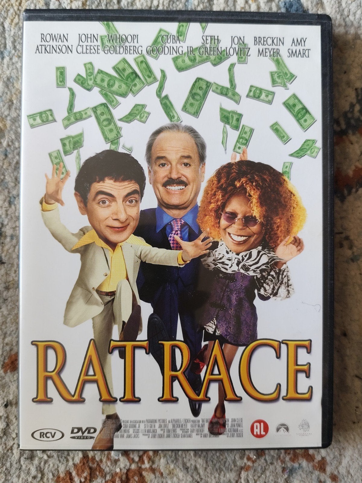 Rat Race DVD - Komedie met topcast!, Nederlands, Ophalen of Verzenden, Vanaf 6 jaar, Inclusief doosje