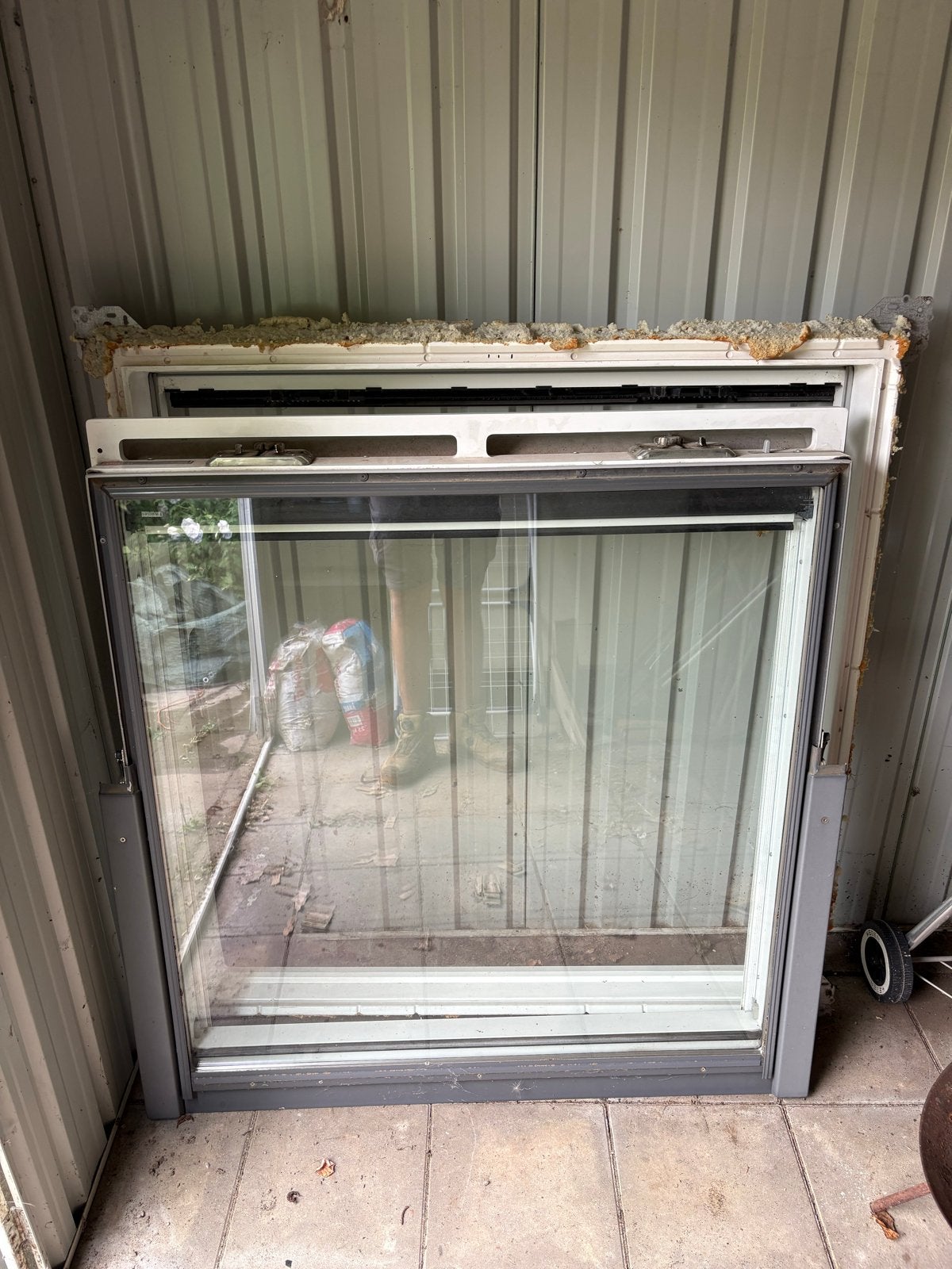 Velux dakraam 114x118cm, Doe-het-zelf en Verbouw, Ophalen, 80 tot 120 cm, Zo goed als nieuw, Dubbelglas