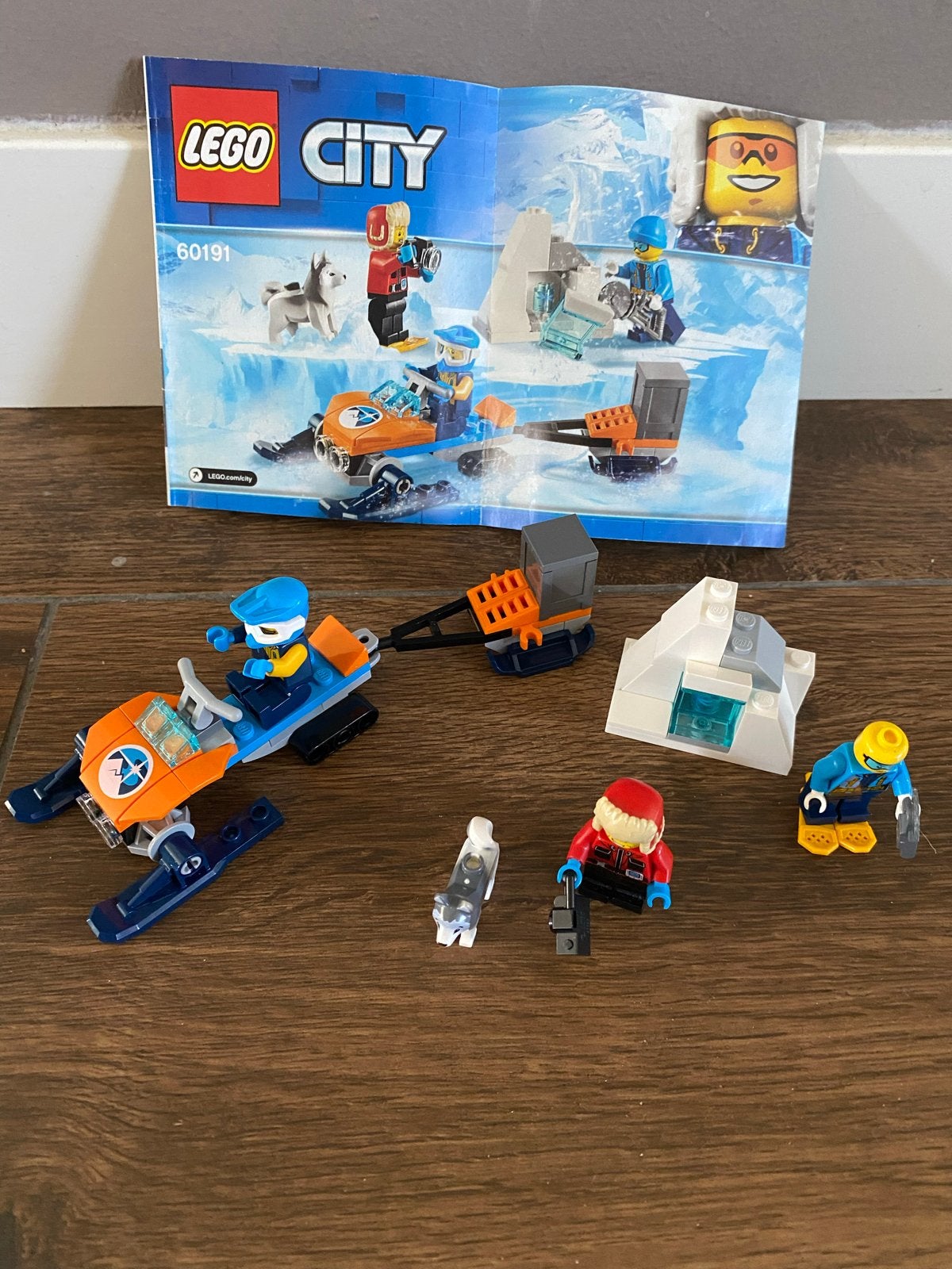Lego City 60191 Arctische expeditie team, Kinderen en Baby's, City, Lego, Ophalen of Verzenden, Zo goed als nieuw