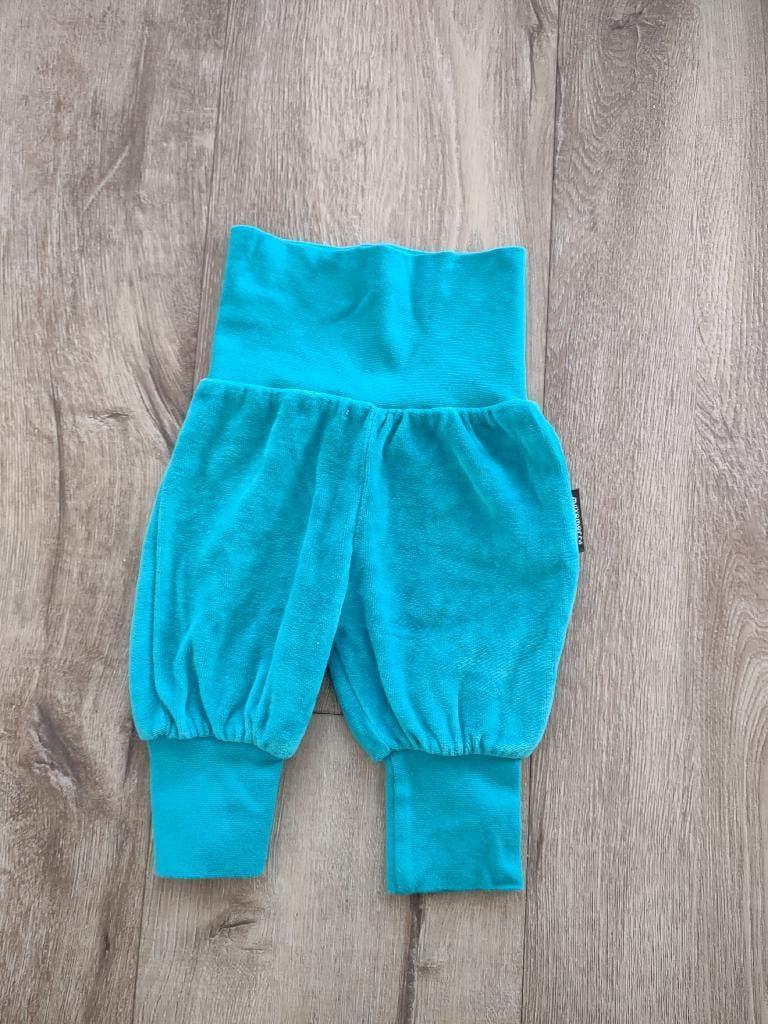 Prachtige zachte blauwe broek van Maxomorra, maat 50/56., Broekje, Jongetje of Meisje, Onb, Ophalen of Verzenden