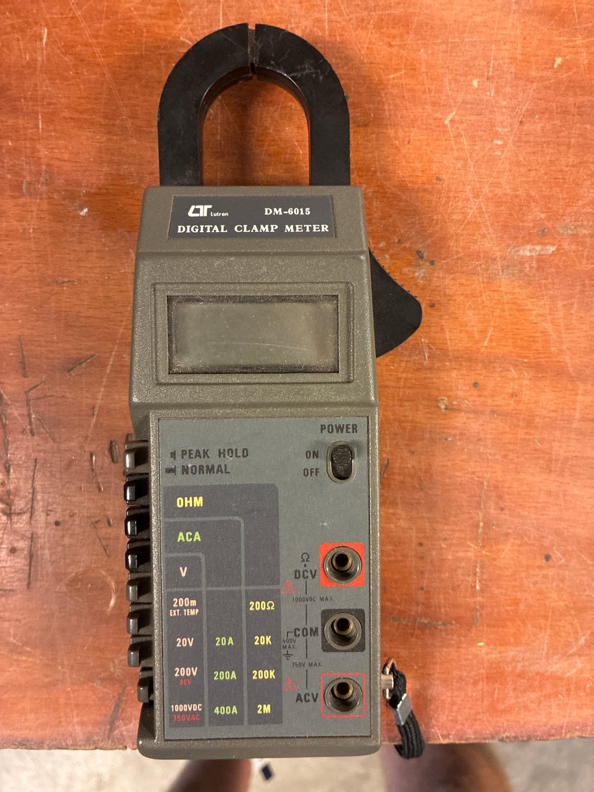 Lutron DM-6015 Digitale Stroomtang Multimeter, Ophalen of Verzenden, Gebruikt