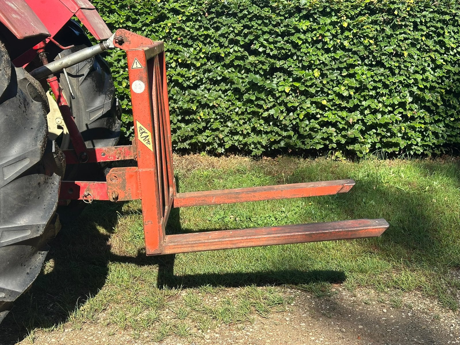 Hekamp palletdrager. Goedekwaliteit., Ophalen, Transport
