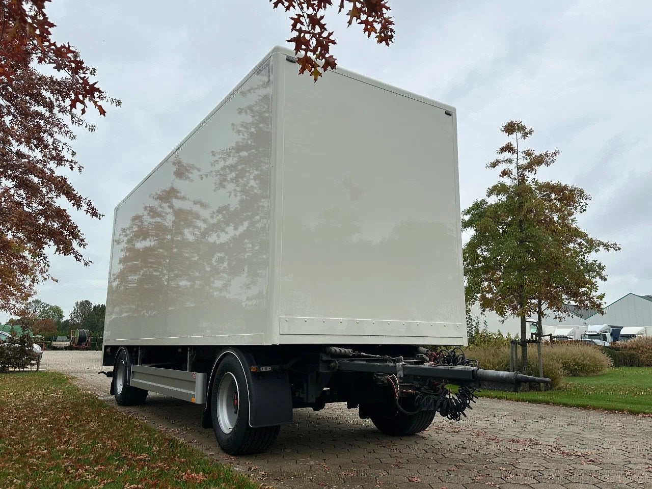 Pacton PACTON GESLOTEN AANHANGER MET LAADKLEP (bj 2020), Auto's, Overige brandstoffen, Origineel Nederlands, Bedrijf, Aanhangers en Opleggers